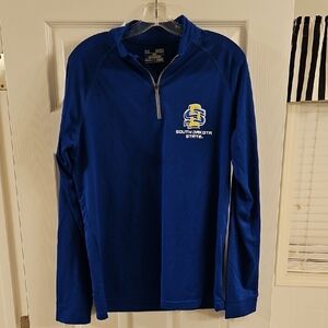 Under Armour Blue HeatGear Pullover